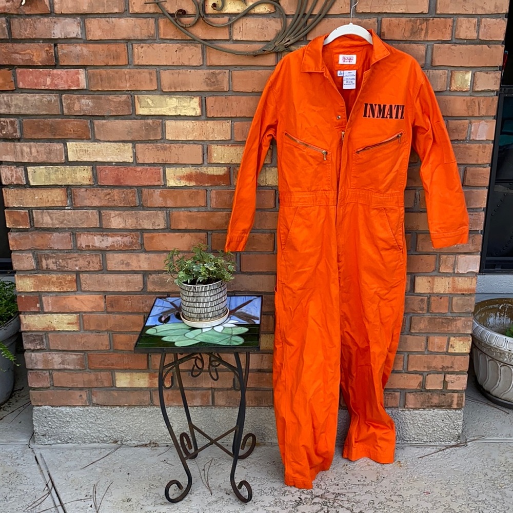 Inmate Halloween costume